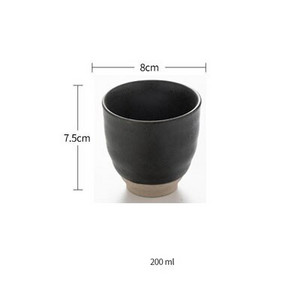 ANTOWALL Japán aláfestett, kézzel festett teáscsésze kerámia teás csésze 150 ml Étterem Háztartási Retro boros kávéscsésze