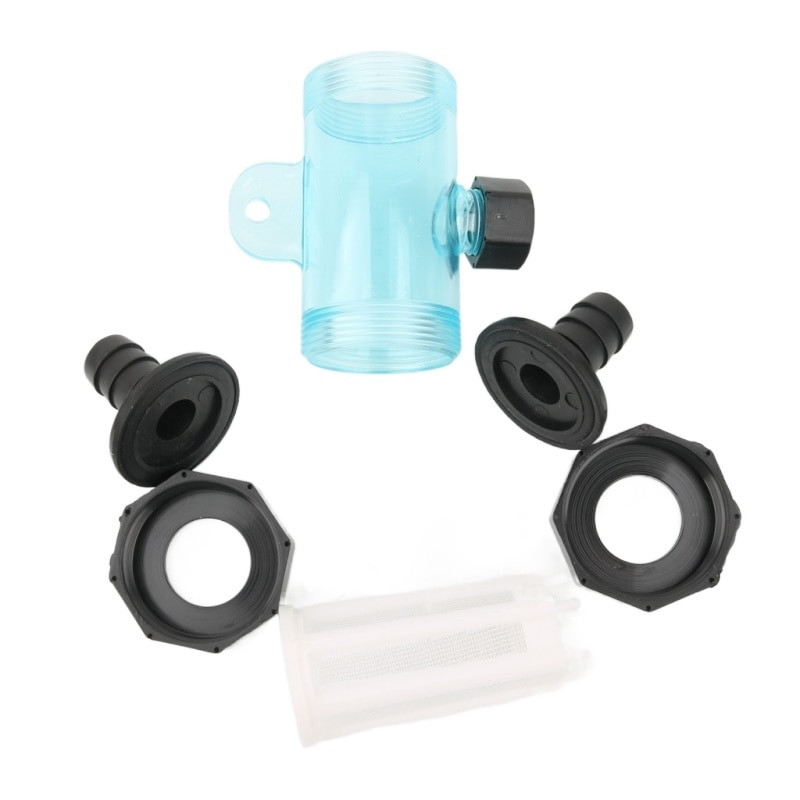 1db 8/10/12/20/25mm tömlőszűrő Kerti öntözőrendszer Akváriumi átlátszó szűrő akvárium vízcső csőszűrő