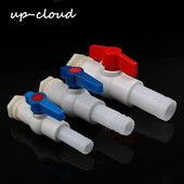 1 rinkinys ABS 1/2" 3/4" 1" žuvų bako jungtys akvariumo išleidimo angos kibiro jungtis 16/20/25 mm akvariumo kanalizacijos jungiamosios detalės vandens bako adapteris