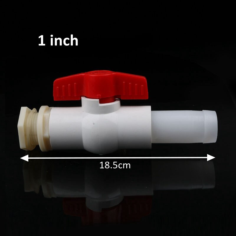 1 set ABS 1/2" 3/4" 1" îmbinări pentru rezervor de pește conector pentru găleată de ieșire pentru acvariu 16/20/25mm fitinguri de scurgere pentru acvariu adaptor pentru rezervor de apă