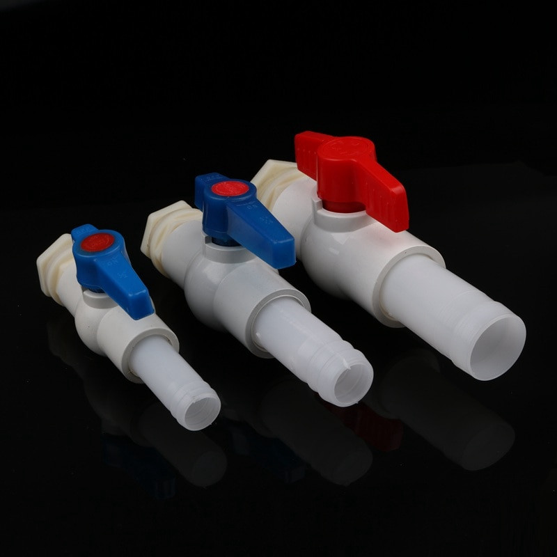 1 set ABS 1/2" 3/4" 1" îmbinări pentru rezervor de pește conector pentru găleată de ieșire pentru acvariu 16/20/25mm fitinguri de scurgere pentru acvariu adaptor pentru rezervor de apă