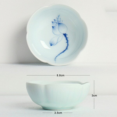 Kerámia hal teáscsésze Pu'er teáscsésze Ruyi Small Fish Creative Kerámia kis teástál