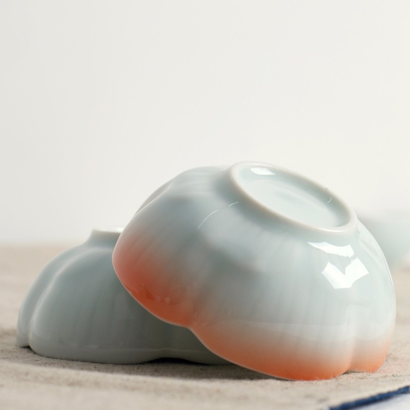 Kerámia hal teáscsésze Pu'er teáscsésze Ruyi Small Fish Creative Kerámia kis teástál