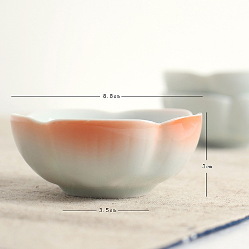 Kerámia hal teáscsésze Pu'er teáscsésze Ruyi Small Fish Creative Kerámia kis teástál
