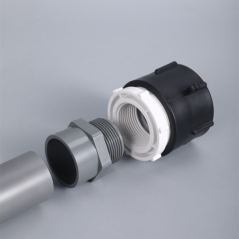 1 KOM PVC priključak za crijevo Priključci za vrtno crijevo Navojni redukcijski spoj za priključke IBC spremnika za ventile