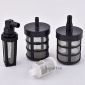OD 7.5 ~ 14mm Filtru pentru țeavă pentru furtun Spălătorie auto Filtre de irigare a grădinii Pulverizator Pompă Filtrare Filtru plasă Filtru plasă din oțel inoxidabil