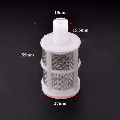 OD 7.5 ~ 14mm Filtru pentru țeavă pentru furtun Spălătorie auto Filtre de irigare a grădinii Pulverizator Pompă Filtrare Filtru plasă Filtru plasă din oțel inoxidabil