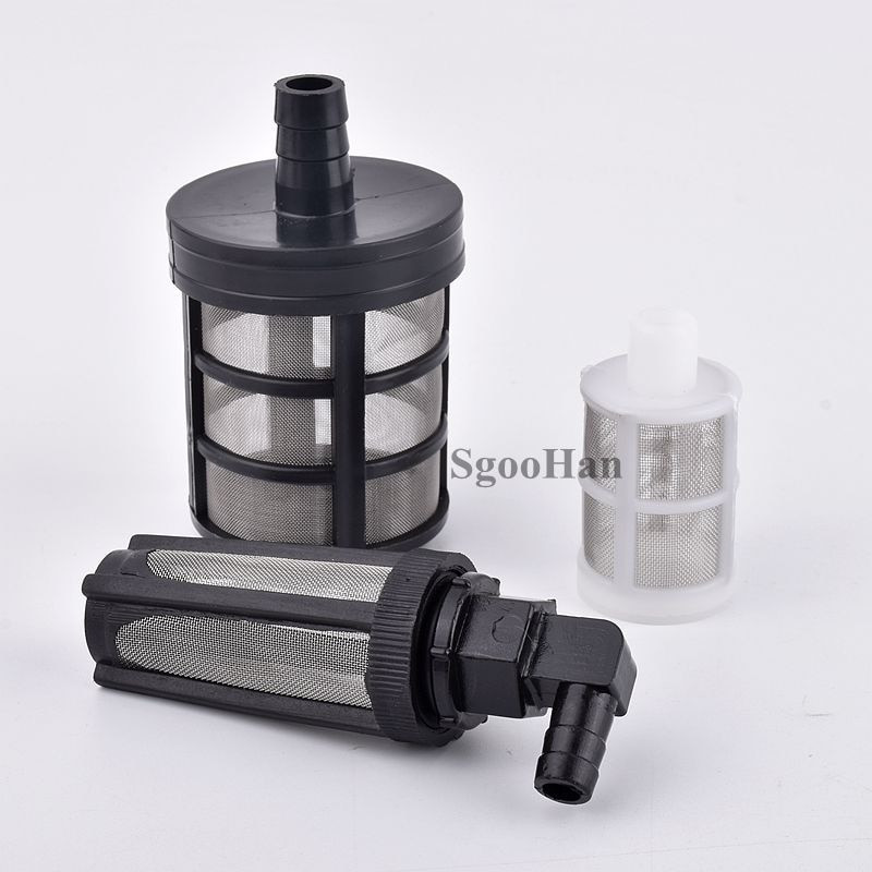 OD 7.5 ~ 14mm Filtru pentru țeavă pentru furtun Spălătorie auto Filtre de irigare a grădinii Pulverizator Pompă Filtrare Filtru plasă Filtru plasă din oțel inoxidabil