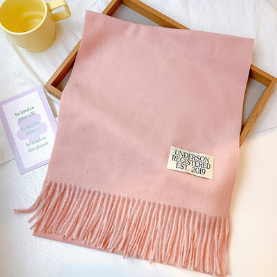 Őszi-téli logós rojtsál lányoknak és fiúknak