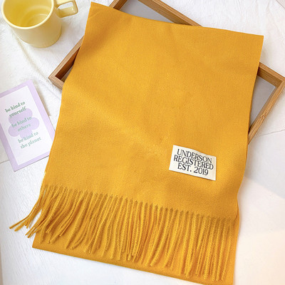 Őszi-téli logós rojtsál lányoknak és fiúknak