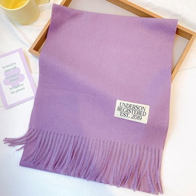 Őszi-téli logós rojtsál lányoknak és fiúknak