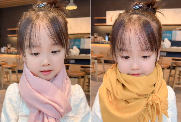 Őszi-téli logós rojtsál lányoknak és fiúknak