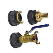 IBC T-hordó csatlakozó S60 X 6 Vastag drót T-hordó Tartozékok Geka Head T-hordó Családi Kerti Vízcsatlakozó