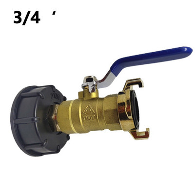 IBC T-hordó csatlakozó S60 X 6 Vastag drót T-hordó Tartozékok Geka Head T-hordó Családi Kerti Vízcsatlakozó