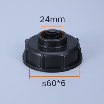 Accesorii pentru îmbinare butoi S60 IBC ton furtun rezervor Conector 1/2'' 3/4'' 1'' 1.25'' 1.5'' 2'' Adaptor de apă Robinet de grădină