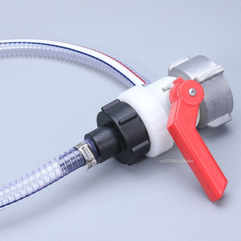 Accesorii pentru îmbinare butoi S60 IBC ton furtun rezervor Conector 1/2'' 3/4'' 1'' 1.25'' 1.5'' 2'' Adaptor de apă Robinet de grădină