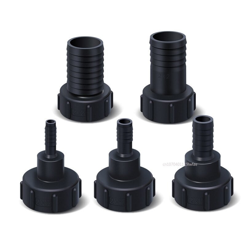 Accesorii pentru îmbinare butoi S60 IBC ton furtun rezervor Conector 1/2'' 3/4'' 1'' 1.25'' 1.5'' 2'' Adaptor de apă Robinet de grădină