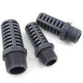 Φίλτρο εισόδου νερού δεξαμενής ψαριών 1/2"~2" Αρσενικό νήμα PVC Σωλήνα διαπερατό καπάκι φίλτρου Διχτυωτό σύνδεσμος Πλαστική αντλία νερού ενυδρείου