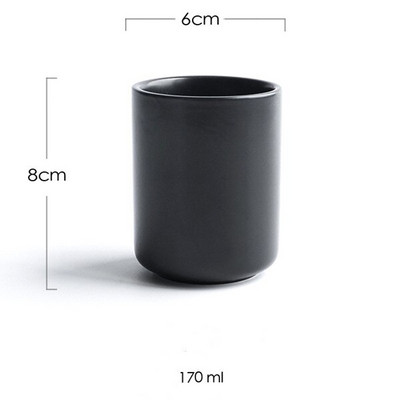 Kerámia vizes bögre 180 ml porcelán teáscsésze kávéscsésze teástál kellékek lakberendezés