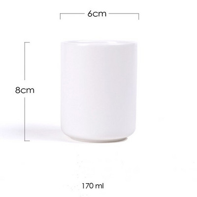 Kerámia vizes bögre 180 ml porcelán teáscsésze kávéscsésze teástál kellékek lakberendezés