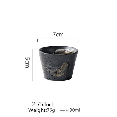 Kerámia vizes bögre 180 ml porcelán teáscsésze kávéscsésze teástál kellékek lakberendezés