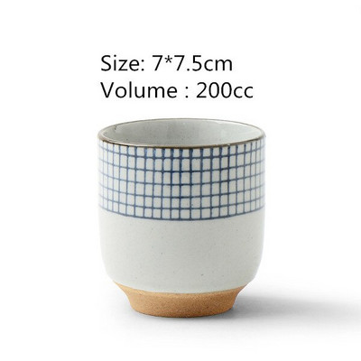Kerámia vizes bögre 180 ml porcelán teáscsésze kávéscsésze teástál kellékek lakberendezés