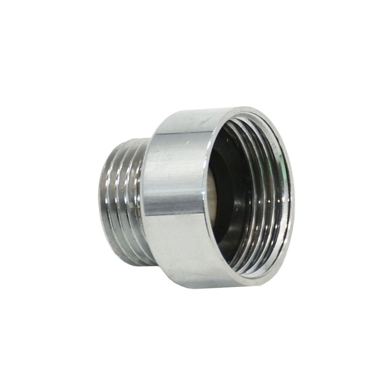 Argintiu Femeie 3/4" până la 1/2" masculin conector filetat din alamă reparare furtunuri robinet de apă de grădină Conector fitinguri furtun 1 buc