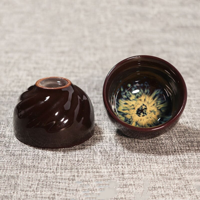 2 bucăți frumos din ceramică boluri de ceai pentru acasă ceașcă de ceai din porțelan ceașcă personală chinezească o singură ceașcă personalizată accesorii pentru set de ceai