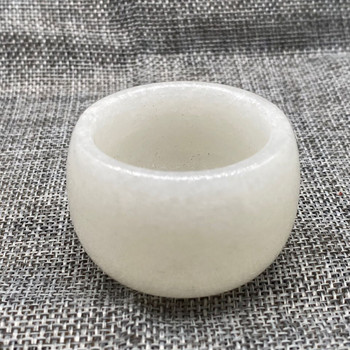 Πραγματικό λευκό φλιτζάνι τσαγιού νεφρίτη Φυσική πέτρα Guizhou Jades Χειροποίητα σκαλιστά φλιτζάνια τσαγιού Kung Fu Teaware Gongfu Teaware Health Teaset Friend Gifts