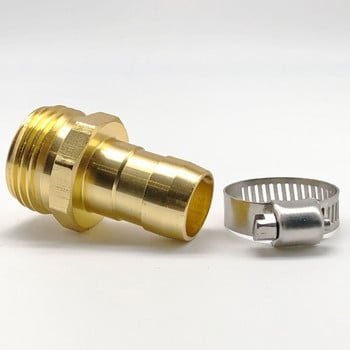 Golden Garden Hose Quick Connect Σετ κράματος αλουμινίου 3/4 ιντσών Θηλυκό αρσενικό σύνδεσμο Εργαλείο ποτίσματος προσαρμογέα λάστιχου βρύσης