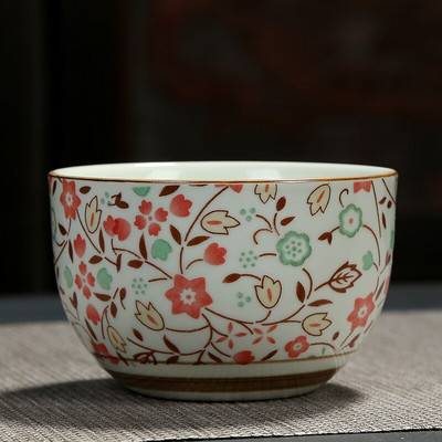 2 vnt Kinijos mėlynos ir baltos porceliano arbatos puodelis Kelioninis keraminis arbatos dubuo nuo pleiskanų rankų darbo arbatos puodelis Meditacijos puodeliai namų arbatos rinkinys