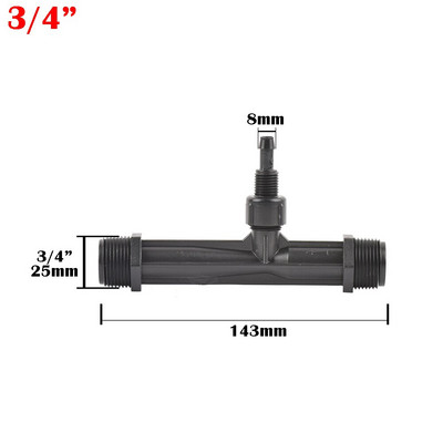 Venturi väetisesüsteem 1/2 3/4 1 1,5-tolline niisutus Venturi automaatne väetise pihusti väetisesüstal 1 komplekt