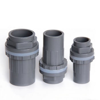 1PC ID20 25 32 40 50mm Thicken Aquarium Drinage Connector Fish Tank PVC Pipe Drain Joint Garden Home Water Tube Fittings