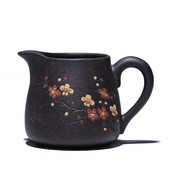 230 ml Yixing Purple Clay Handgrip Fair Cup Kínai teáskészlet teáskészlet Italkészlet Cha Hai Tieguanyin Nyilvános csészék Háztartási tea