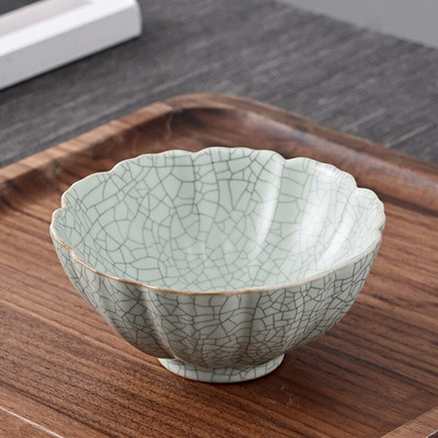 100-150 ml keraminis arbatos rinkinys Ru Kiln Master Cup Chinese Kung Fu arbatos puodelis Keraminis meistriškas arbatos puodelis