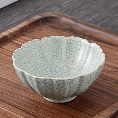 100-150 ml keraminis arbatos rinkinys Ru Kiln Master Cup Chinese Kung Fu arbatos puodelis Keraminis meistriškas arbatos puodelis