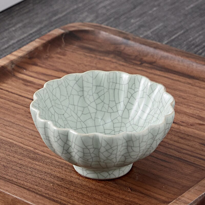 100-150 ml keraminis arbatos rinkinys Ru Kiln Master Cup Chinese Kung Fu arbatos puodelis Keraminis meistriškas arbatos puodelis