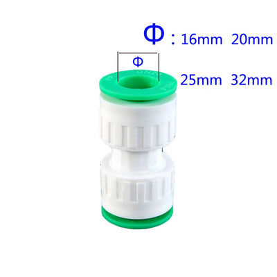 Kert Mezőgazdaság Öntözés Ház dekoráció Vízcső szerelvények 16/20/25/32MM PE PVC PPR csapvízcső szelep gyorscsatlakozó