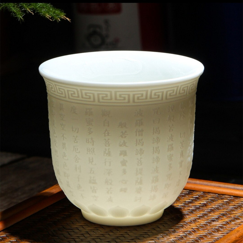 Porcelán teáscsészék Eszpresszó kávés bögre Kínai stílusú Retro Kung Fu teáscsésze Kerámia személyi csésze vízbor italokhoz