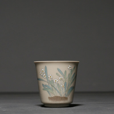 Tradicinis kinų keramikinis arbatos puodelis, nešiojamas kelioninis arbatos dubuo, buitinis porcelianinis arbatos rinkinys Pu'er Tie Guanyin rankų darbo arbatos puodelis 60 ml