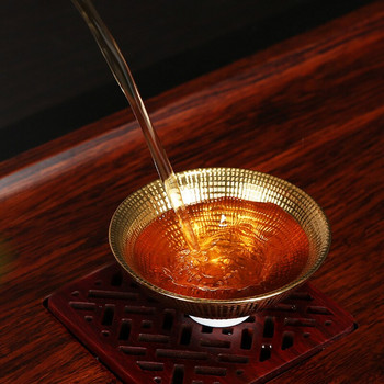 LIZAOTAO Gilt Jianzhan Tea Cup Ceramic Kung Fu Tea Set Master Cup Tea Cup Κινέζικο σετ τσαγιού Κεραμικό μπολ τσαγιού Τελετουργικό φλιτζάνι