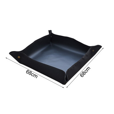 100 CM sodo sodinimo kilimėlis PE augalų persodinimo kilimėlis, sulankstomas vandeniui atsparus sodo vazonų vazonas, persodinimo kilimėlis