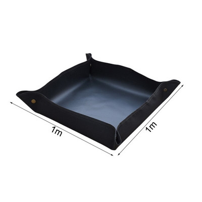 100 CM sodo sodinimo kilimėlis PE augalų persodinimo kilimėlis, sulankstomas vandeniui atsparus sodo vazonų vazonas, persodinimo kilimėlis