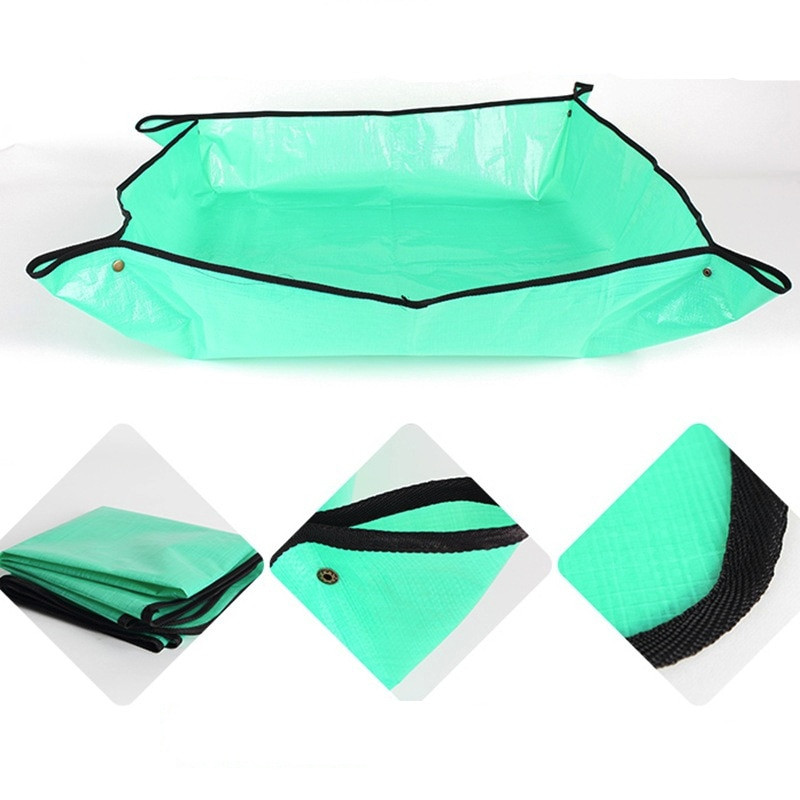 Sodinimo kilimėlis PE Sodininkystės vazonų kilimėliai Daugkartinio naudojimo sodo persodinimo padėklas Neperšlampamas augalų persodinimo kilimėlis Gėlių augalų padėklų padėklai