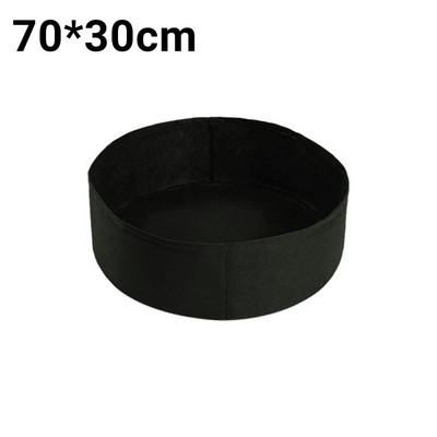 1 vnt Audinio pakelta sodo lova Kvadratinis sodo gėlių auginimo krepšys Daržovių sodinimo krepšys Sodinimo vazonas su rankenomis augalams, gėlėms