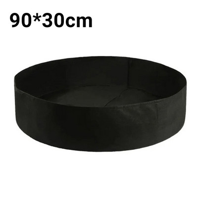 1 vnt Audinio pakelta sodo lova Kvadratinis sodo gėlių auginimo krepšys Daržovių sodinimo krepšys Sodinimo vazonas su rankenomis augalams, gėlėms