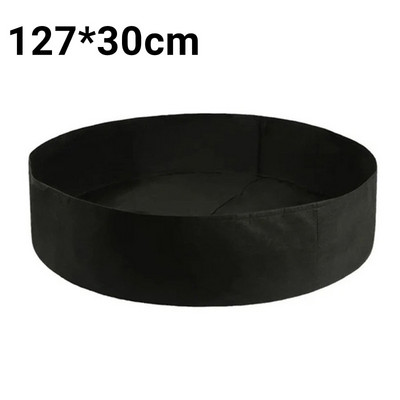 1 vnt Audinio pakelta sodo lova Kvadratinis sodo gėlių auginimo krepšys Daržovių sodinimo krepšys Sodinimo vazonas su rankenomis augalams, gėlėms