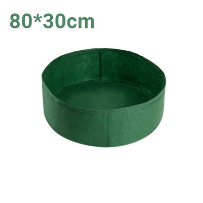 1 vnt Audinio pakelta sodo lova Kvadratinis sodo gėlių auginimo krepšys Daržovių sodinimo krepšys Sodinimo vazonas su rankenomis augalams, gėlėms