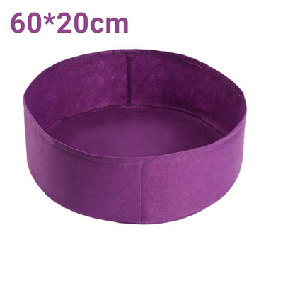 1 vnt Audinio pakelta sodo lova Kvadratinis sodo gėlių auginimo krepšys Daržovių sodinimo krepšys Sodinimo vazonas su rankenomis augalams, gėlėms