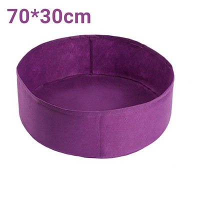 1 vnt Audinio pakelta sodo lova Kvadratinis sodo gėlių auginimo krepšys Daržovių sodinimo krepšys Sodinimo vazonas su rankenomis augalams, gėlėms